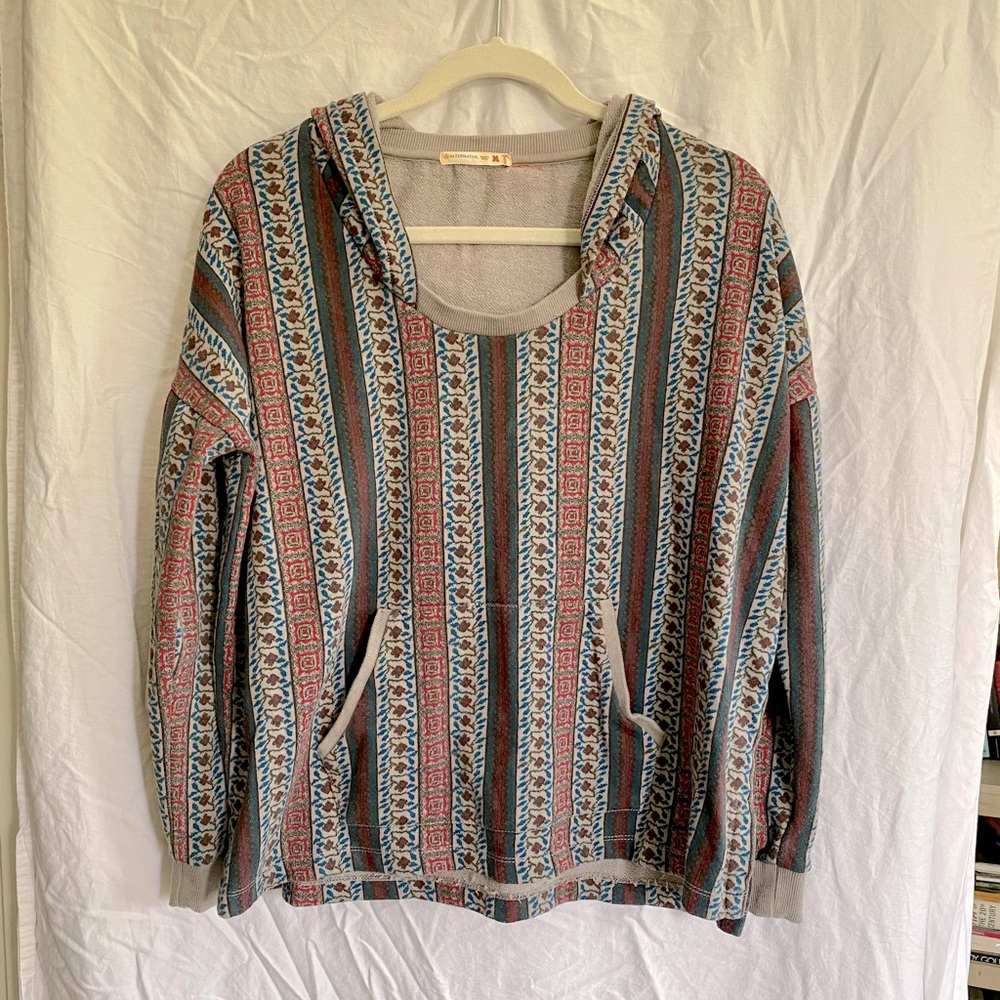 Alternative hooded sweatshirt size medium